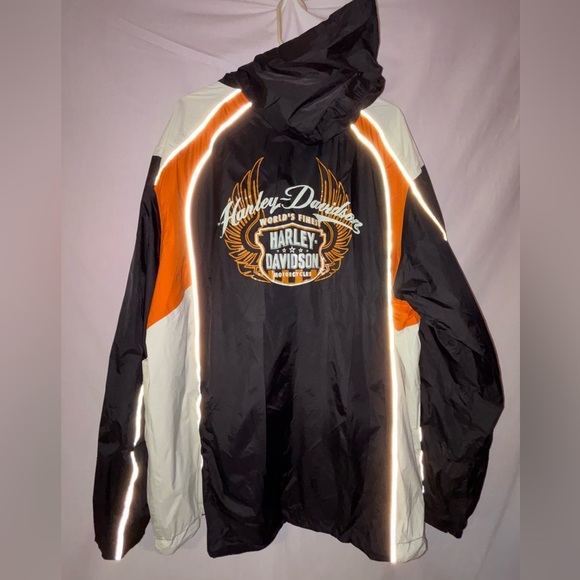 Harley-Davidson Women’s Plus Size Rain Suit with Carry Bag - Picture 10 of 16